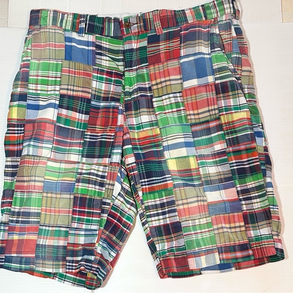 Polo Ralph Lauren Cotton Plaid Golf Shorts 36 waist - Picture 4 of 7
